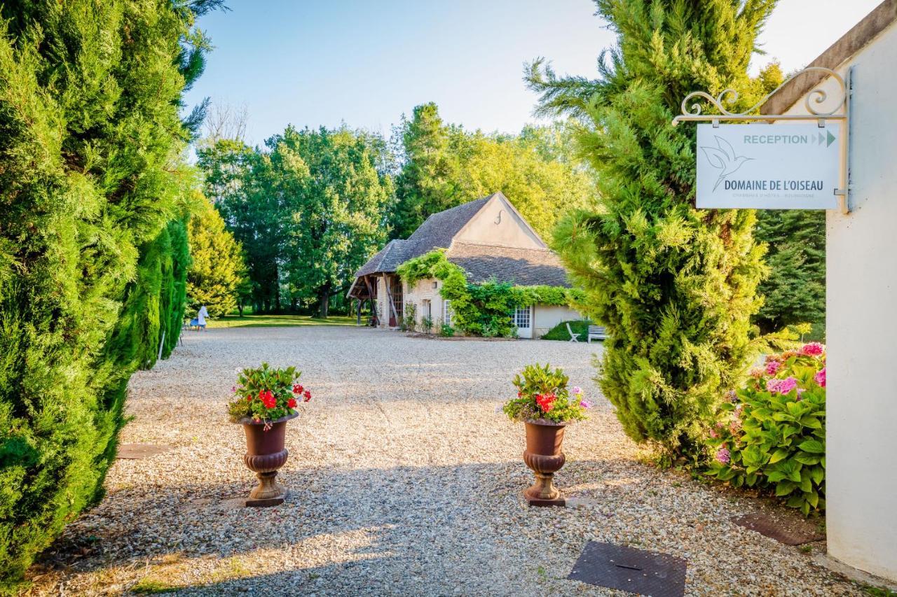 Domaine De L'Oiseau Bed & Breakfast Gergy Bagian luar foto